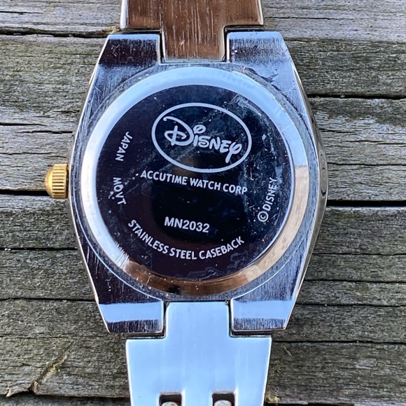Disney Minnie Mouse watch stainless steel crystal embellished fits up to 7.25” - Picture 7 of 12
